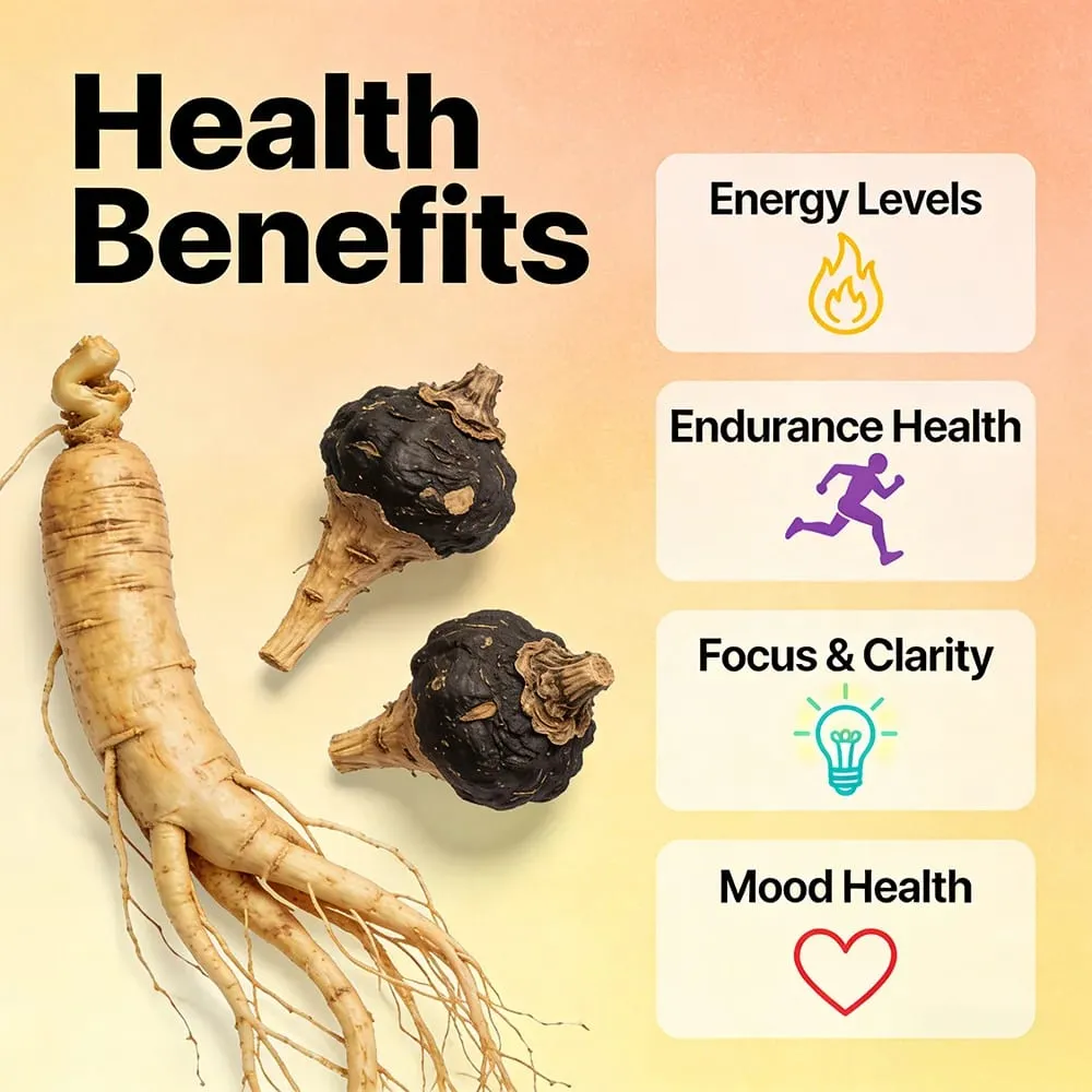 Maca Root Capsules 10000mg with Ginseng Energy Muscle Mood Energy Strength & Men's Health Support Relieve Fatigue — image 5