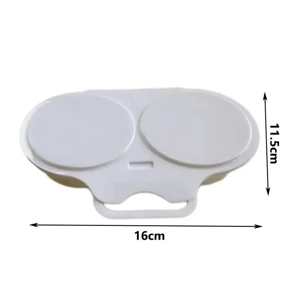 Food Grades Plastic Microwave Egg Cooker Kitchen Cooking Mold Easy To Clean Egg Steamer Portable Heat Resistant Steamed Egg Box — image 7