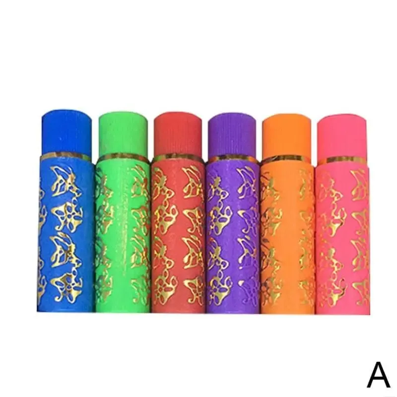 Farveskiftende læbestift Langtidsholdbar balsam Mørkegrøn Magic Lipgloss Butterfly Lip Tint Kosmetik Makeup Læbestift 6 stk/sæt