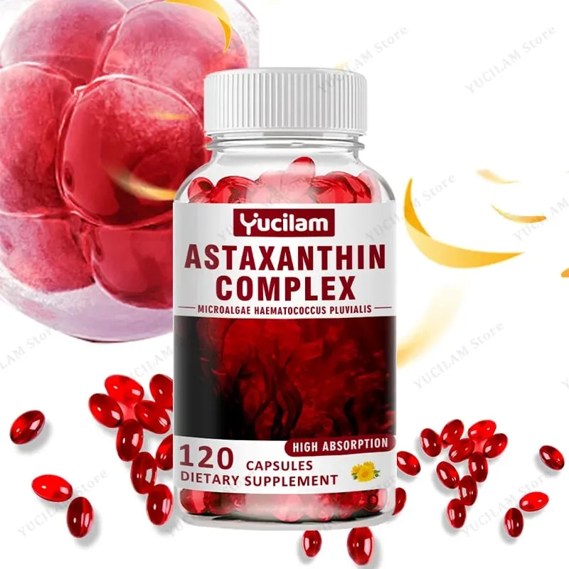 อาหารเสริม Astaxanthin 24 มก. - สนับสนุนสารต้านอนุมูลอิสระของผิวหนัง & ดวงตา สุขภาพข้อต่อและระบบภูมิคุ้มกันปกติ — image 2