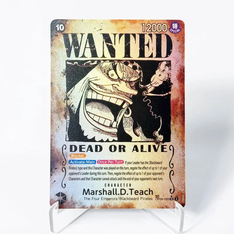 OP09 One Piece Emperors in the New World Deck organisé Luffy Shanks Roger Buggy Zoro Dragon Foil Cartes proxy texturées Anglais — image 10