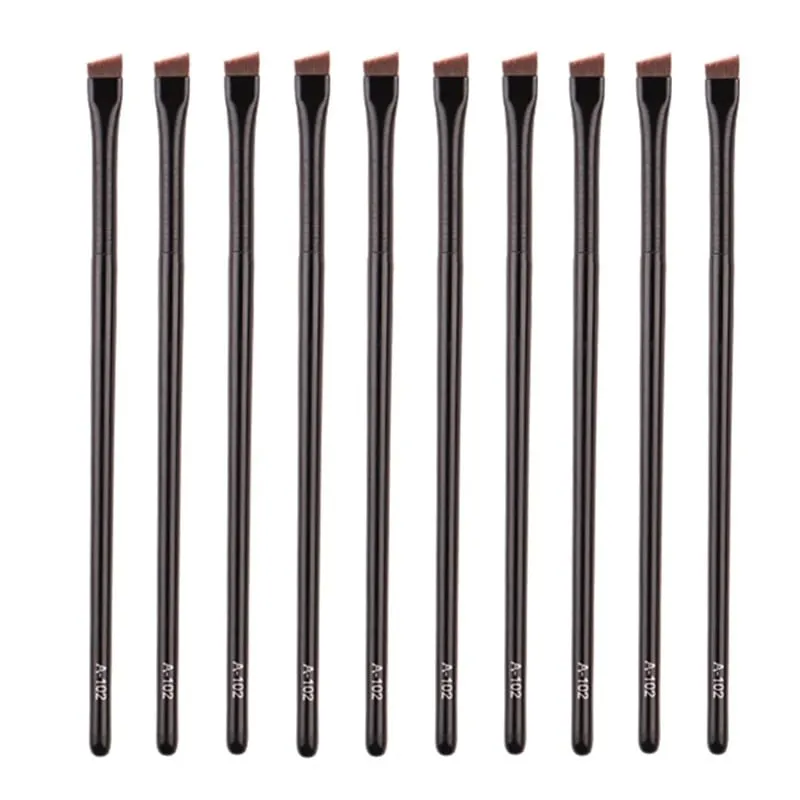 5/10/20/50 Pcs Pennelli per trucco contorno sopracciglia Pennello per eyeliner per sopracciglia Pennello per occhi professionale super sottile ad angolo Pennello per occhi Strumenti per il trucco — image 14