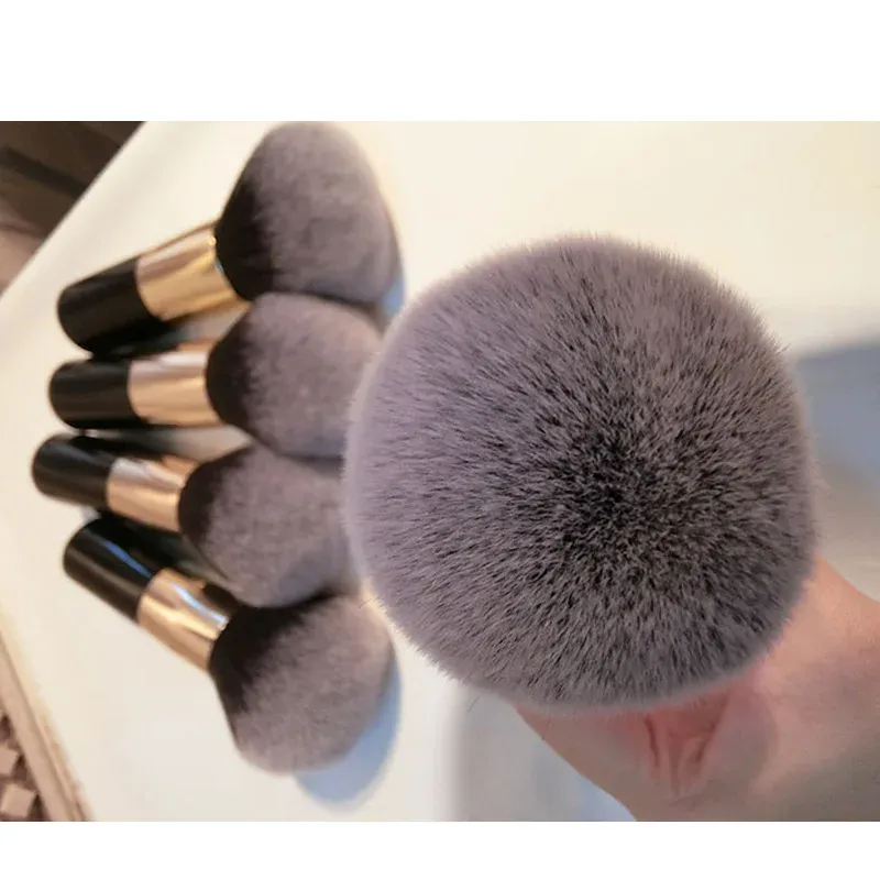 Pinceau à poudre libre pour fond de teint, Blush, surligneur, pinceaux de maquillage professionnels, cosmétiques pour grand visage, cheveux doux, outils de maquillage pour femmes — image 2