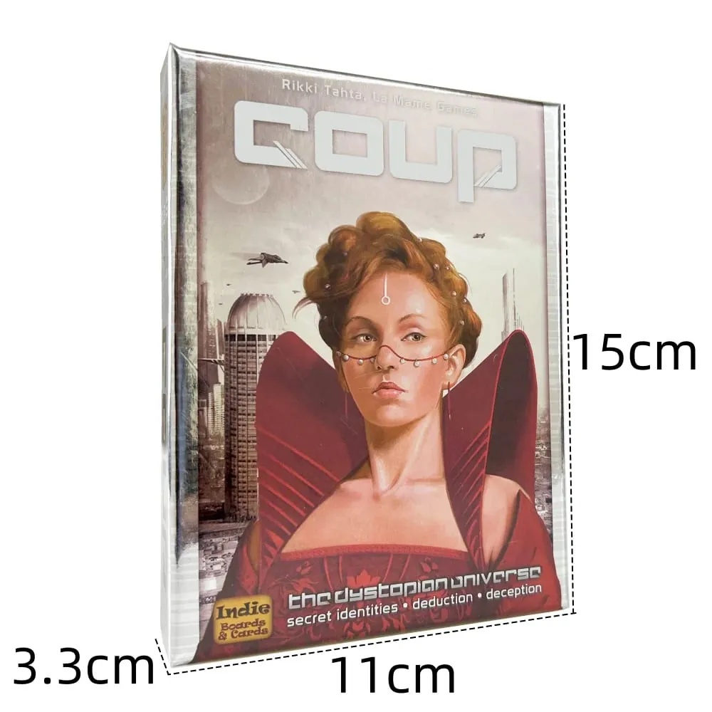 Coup Board Game Fast Fun Bluffing Party Game for 2-6 Players Perfect for Family Card Game Night Friends — image 3