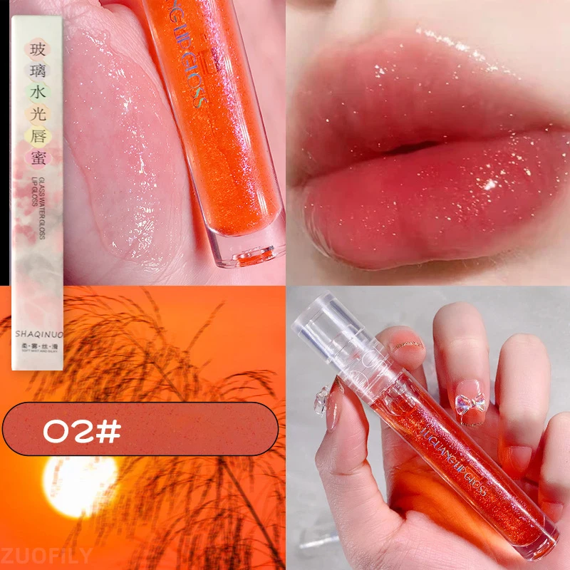Galaxy Mirror Lip Gloss Glitter Lipgloss Transparent Lip Oil Long Lasting Moisturizing Lipstick Lipgloss Lips Makeup Cosmetics — image 9