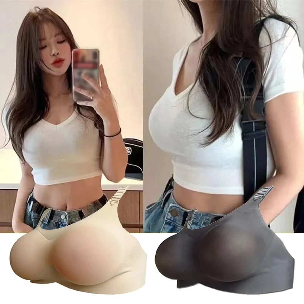 Forme del seno Reggiseno protesico realistico con tette finte leggere 500-1400g Costume novità per reggiseno A-D adatto alla pelle — image 1