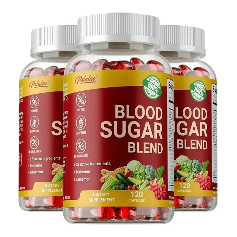 Blood Sugar Blend Capsules - การเผาผลาญน้ำตาลในเลือดที่สมดุลช่วยเพิ่มภาวะน้ำตาลในเลือดต่ำ เพิ่มพลังงาน ปรับปรุงความมีชีวิตชีวา — image 8