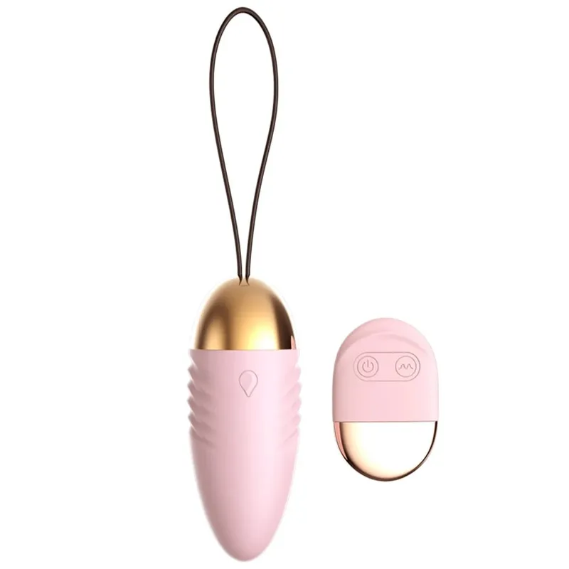Vibratore telecomandato senza fili per le donne 10 velocità Bullet Eggs Stimolatore del clitoride Kegel Ball Giocattoli del sesso per le donne Masturbatori