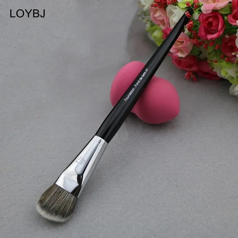 Professionel Foundation Brush 47 Broom Head Liquid Foundation Shadow Concealer Børster Kvinder Ansigtsbase Makeup Skønhedsværktøj — image 6