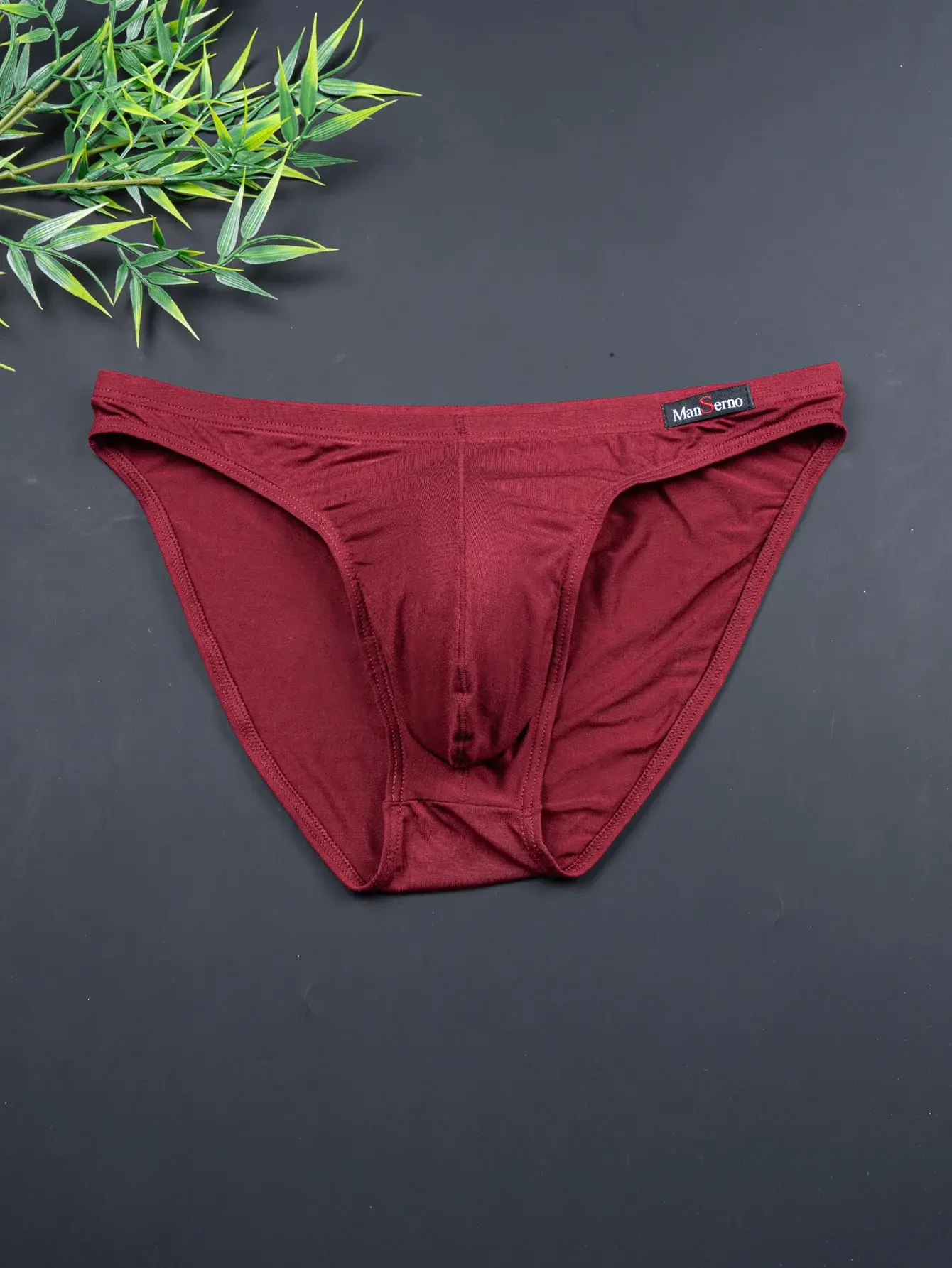 [Men's Briefs] 3-Pack Bamboo Fiber Random Men's Briefs, Simple and Stylish, Suitable for Outdoor Casual Wear, Breathable and Comfortable, Wearable in All Seasons, Soft and Stretchy Men's Underwear