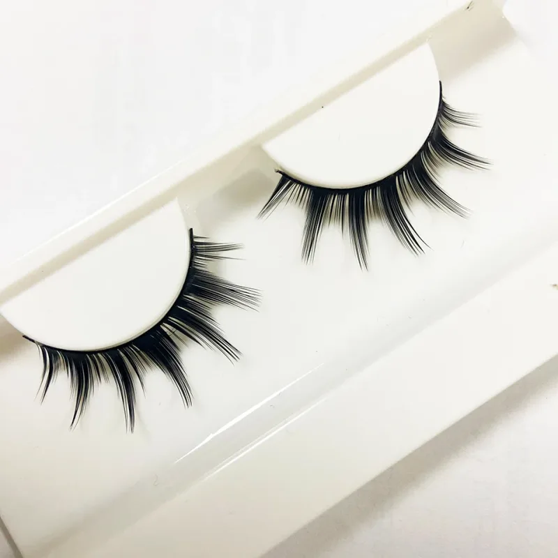 RED SIREN L Shape Cat Eye Lashes New Design Wispy Natural Mink Lashes Korean Makeup Eyelash — image 10