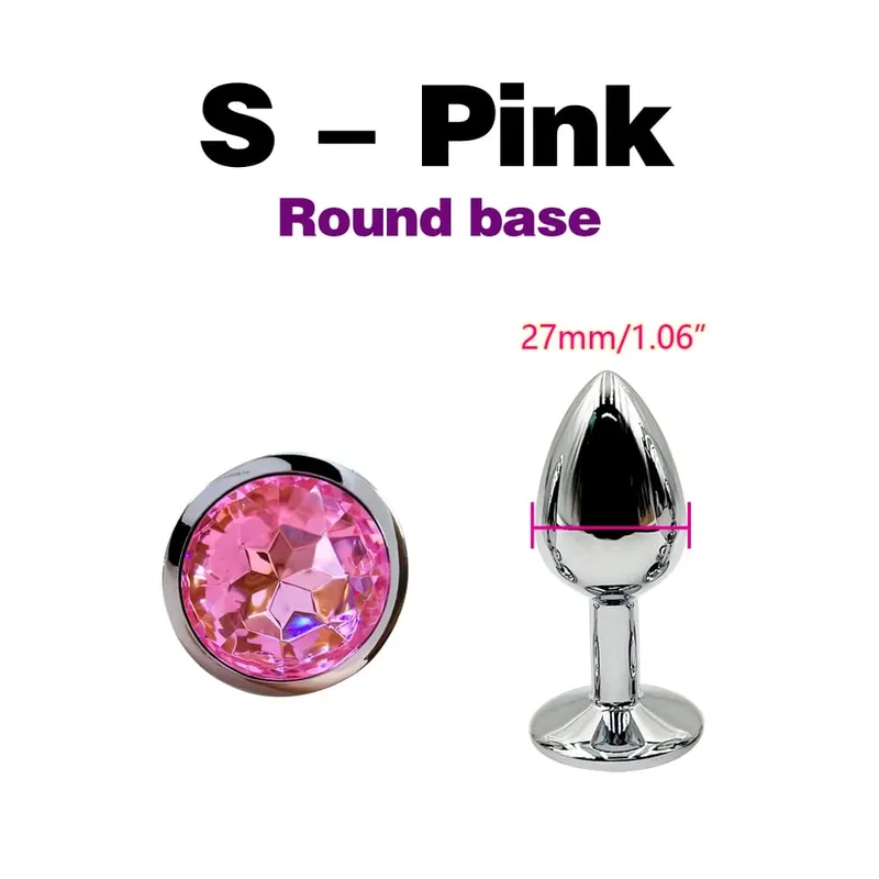 Tapón Anal de Metal con Base de gemas para principiantes a expertos, consoladores de masaje de punto G con tapón Anal de 5 tamaños, juguetes sexuales para parejas femeninas/masculinas para adultos — image 11