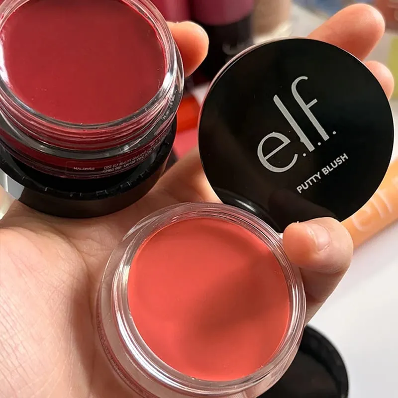 Bálsamo colorete líquido Elf con textura húmeda de Color, apariencia de maquillaje sin maquillaje, bálsamo labial Natural transparente, imprimación, esencia hidratante