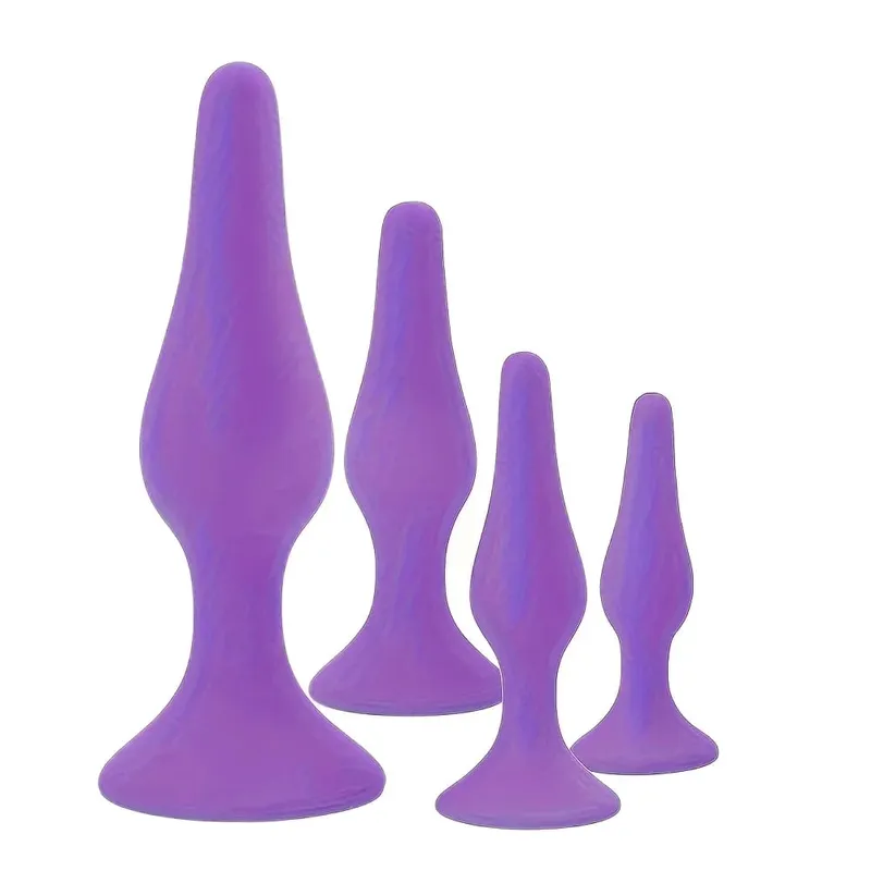 Plugue anal de silicone para iniciantes, plugue anal para homens e mulheres, massageador de próstata para gays, mini bala anal, masturbador, brinquedo sexual para homens — image 14