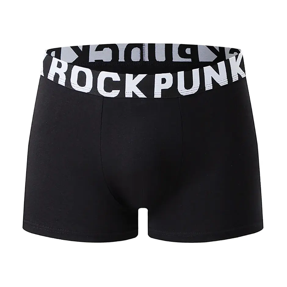4 Piece Set Of Men's Cotton Comfortable Soft And Versatile Underwear Plus Size Casual Boxer Shorts Sports Cycling Base Shorts — image 15