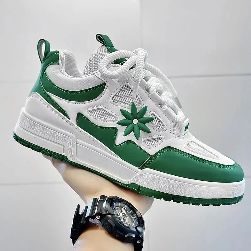 Chaussures vulcanisées à plateforme pour hommes, nouvelle mode, semelle épaisse accrue, respirantes, résistantes à l'usure, chaussures de sport décontractées pour hommes — image 8