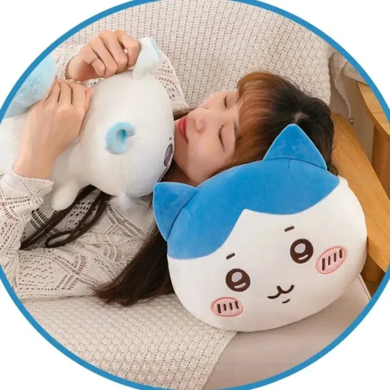 30/40CM Siri Chiikawa Boneka Panjang Kartun Hachiware Bantal Lembut Saiz Besar Hiasan Anak Patung Mewah Hadiah Ulang Tahun Mainan Kanak-kanak Perempuan — image 5