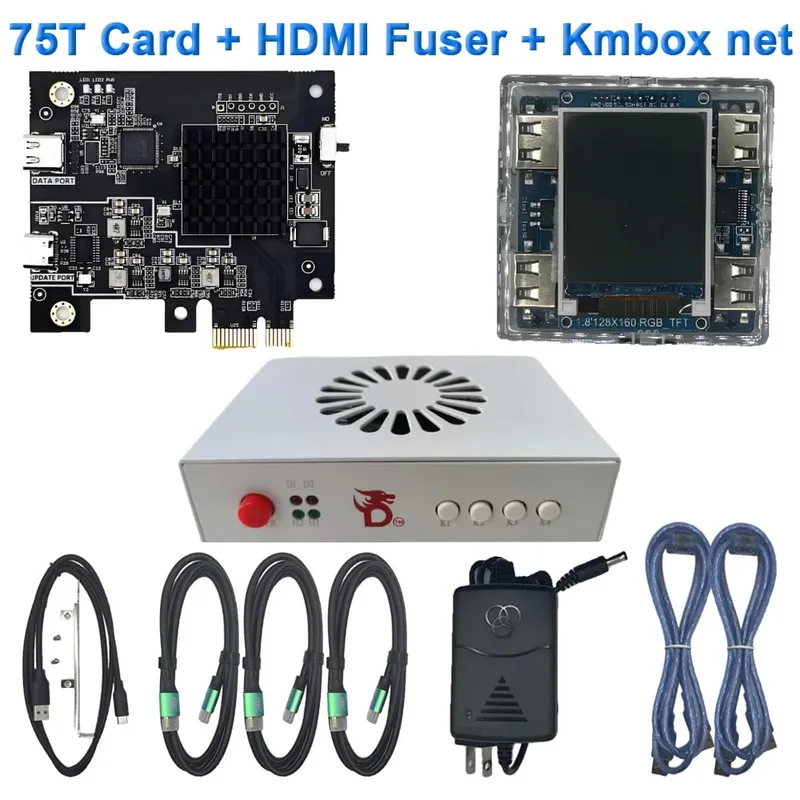DMA 번들 | 75t DMA 카드 | 6세대 HDMI 퓨저 | Kmbox 넷 | DMA 하드웨어 키트