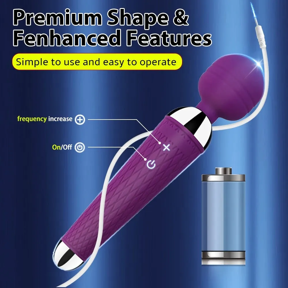 Vibrateurs AV puissants pour femmes, Recharge USB, baguette magique, masseur, stimulateur de Clitoris, bien-être, jouet sexuel érotique, produit de masturbateur — image 4