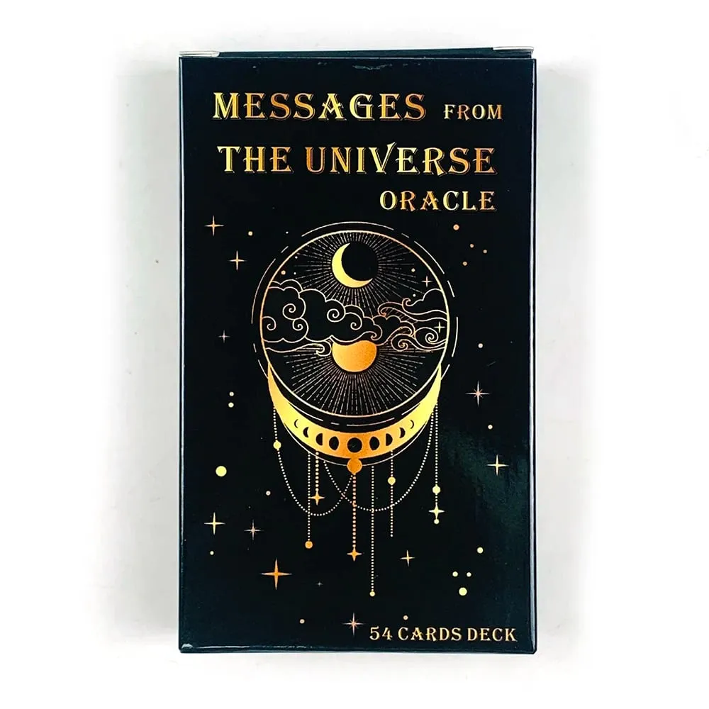 Nachrichten aus dem Universum, Orakelkarten, 54 englische Version, Weissagung, spirituelle Führung und tägliche Inspirationskarten für Anfänger