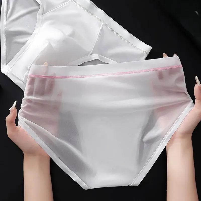 Nam Liền Mạch Ice Silk Quần Đùi Quần Lót Phồng Túi Chắc Chắn Thoáng Khí Quần Lót Gợi Cảm U Lồi Túi Quần Lót Quần Lót — image 6