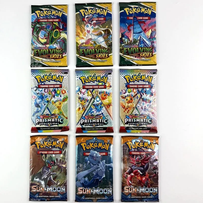 10/20Pcs การ์ด Pokemon Sun & Moon Evolutions Prismatic Pokemon Booster สะสม Tradeiner การ์ดเกมของเล่นสำหรับของขวัญเด็ก — image 2