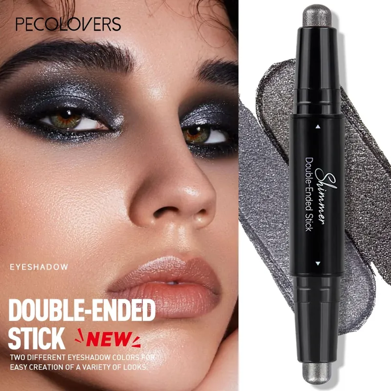 Set Rias Wajah Seri Hitam 3 Buah/SET Lipstik Tahan Air Matte Pena Eyeliner Eyeliner Hitam Tahan Air Sempurna untuk Halloween — image 5