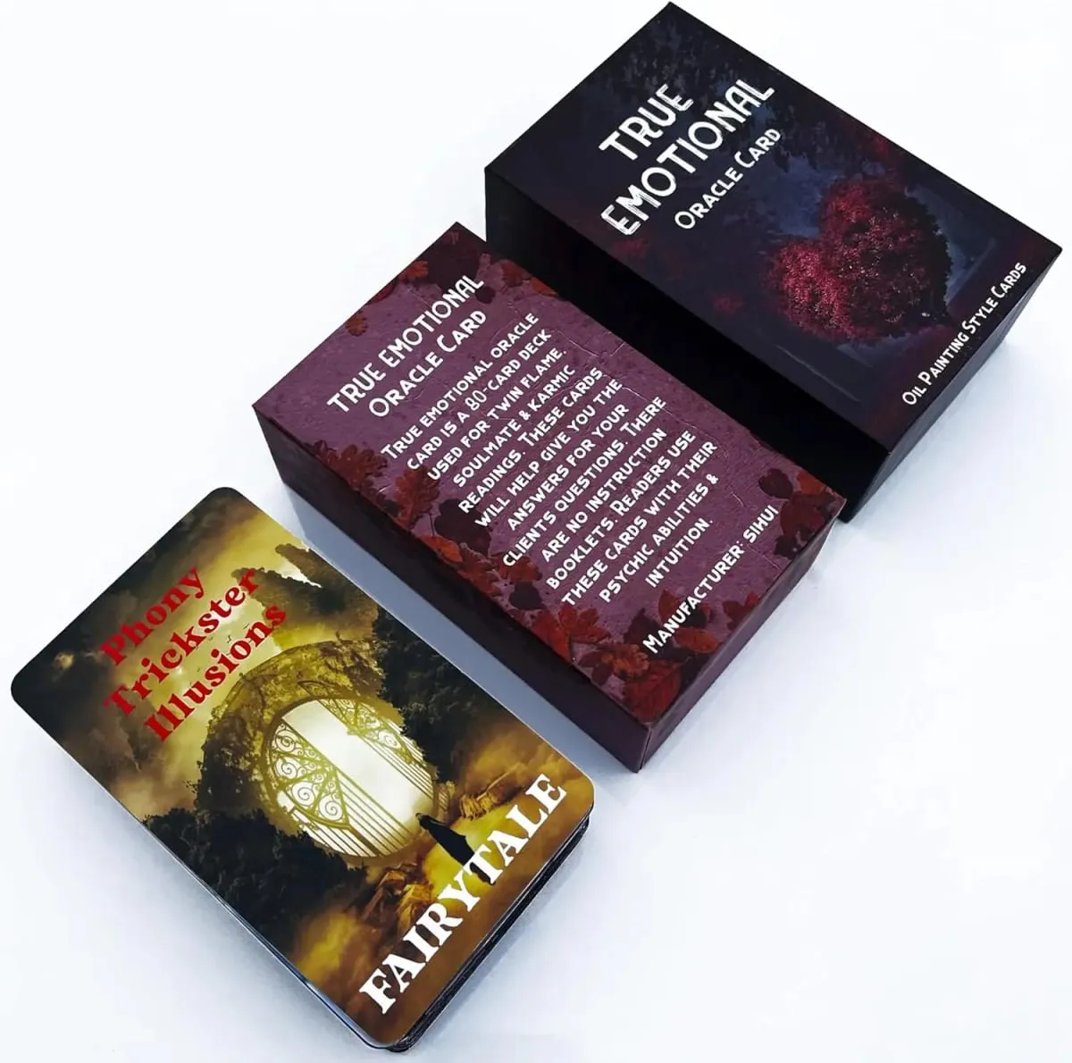 12x7 cm True Emotional Oracle Kartenspiele, kein Handbuch — image 6