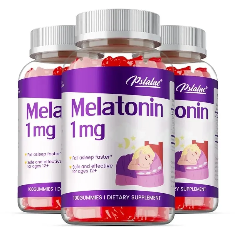 Melatonin Gummies 1 มก. - เครื่องช่วยการนอนหลับสำหรับเด็กบรรเทาความเครียดปรับปรุงการนอนไม่หลับปรับปรุงคุณภาพการนอนหลับและการนอนหลับที่ลึกยิ่งขึ้น — image 9