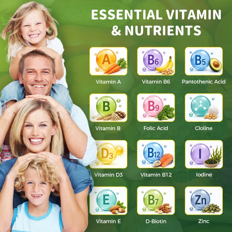 Mulittea Gummies Rau & Trái Cây Tự Nhiên Chống Táo bón Giải độc Trái cây hàng ngày Giúp Tiêu hóa Bổ sung Nhiều Vitamin