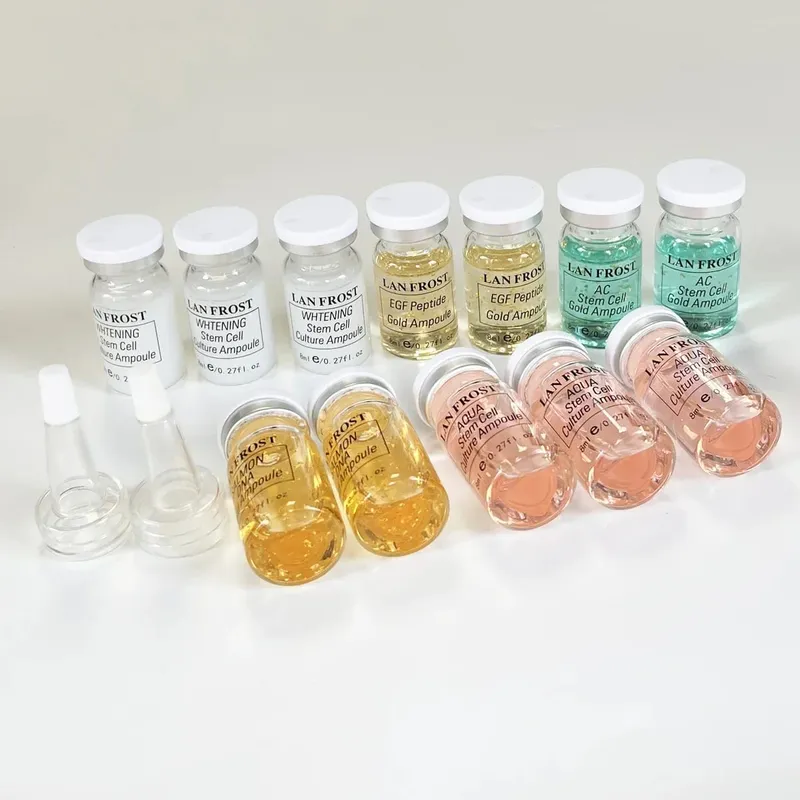 BB Cream Glow Face Skin Care Serum Essence Ampoule Foundation Hyaluronic Acid Peptide Moisturizing Skin Rejuvenation Care Kit — image 14