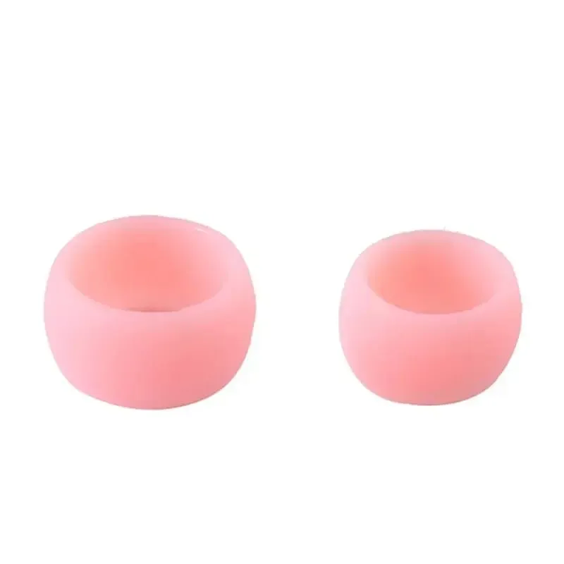 2 anillos de pene de silicona suave para hombres, Corrector de prepucio, juguete sexual masculino para retrasar la eyaculación — image 3