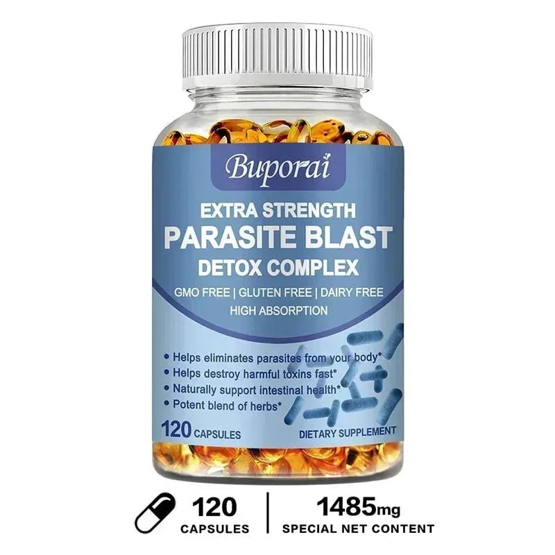 Parasite Blast Detox Complex - Eliminate Parasites Supports Intestinal Cleansing Enhance Immunity Promote Digestion — image 9