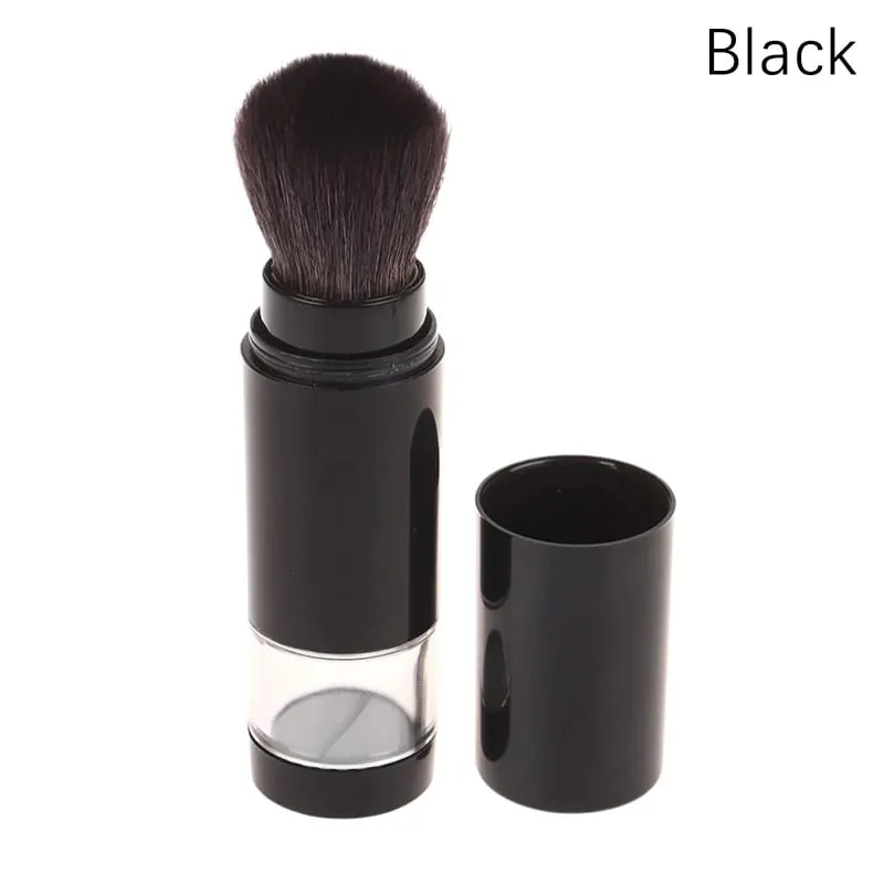 【X】 Pennello per fondotinta 2 in 1 Pennello per trucco Vuoto fard da viaggio con barattolo di cipria ricaricabile Strumenti di bellezza per il trucco — image 8