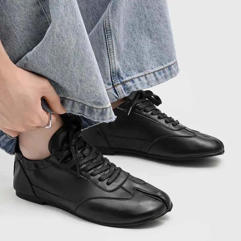 Scarpe da ginnastica e scarpe casual da uomo Tabi con punta divisa di fascia alta firmate Mocassini slip-on in pelle retrò da uomo Scarpe Tenis Masculino — image 3