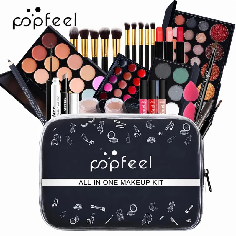 Women's All-In-One Makeup Kit Full Set - Eyebrow Eyeliner Eyeshadow Included Beauty Makeup Sets for Women — image 16