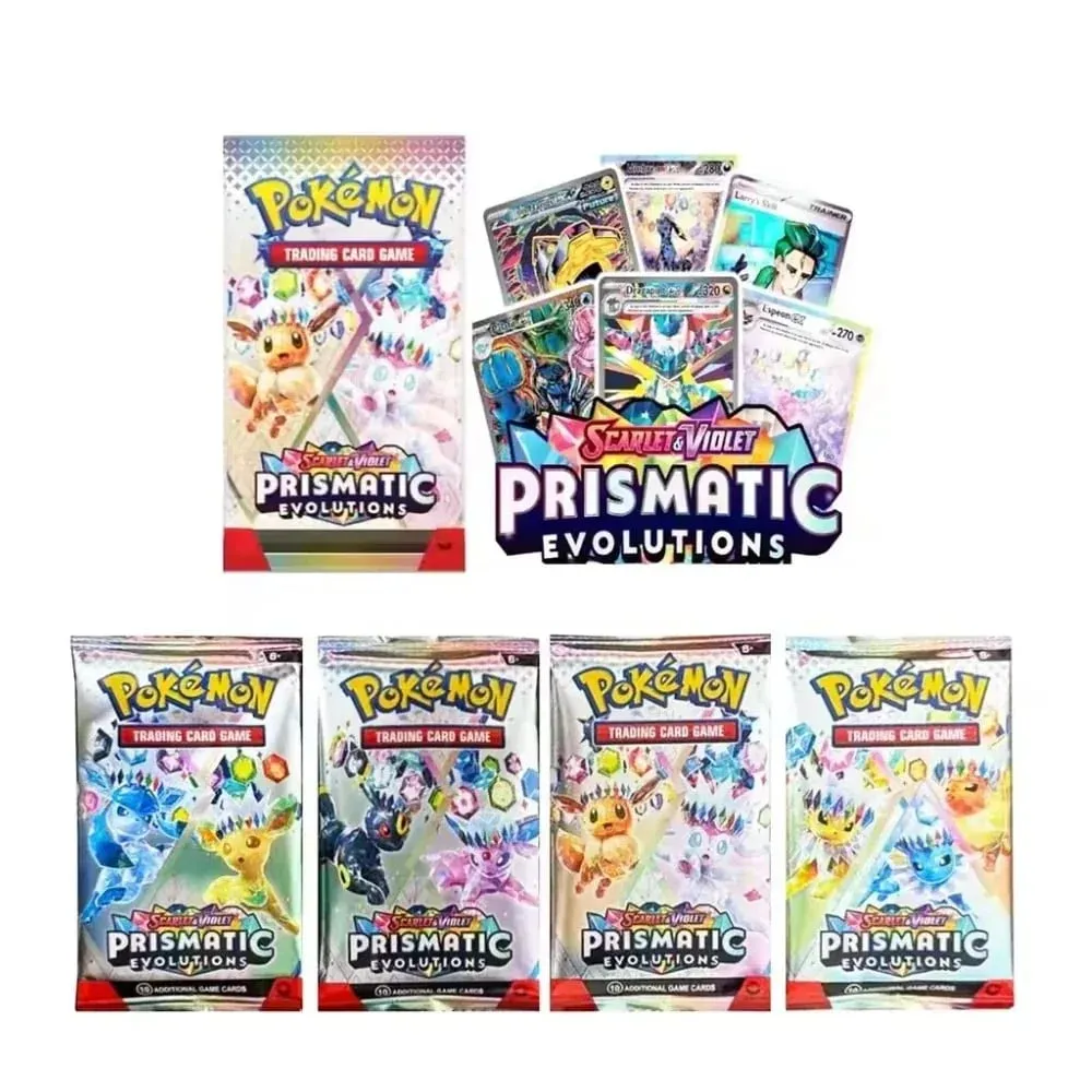 fun 40 Pieces Pokemon Card Pack 4 Sets Sun Moon Violet 151 English Trading Cards Collectible Toys Halloween Gift Fantasy Sci Fi — image 3