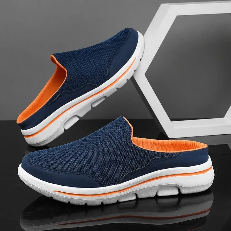 2024 männer Hausschuhe Sommer Atmungsaktiv Haus Hausschuhe Männer Dicken Boden Dias Mode Paar Wanderschuhe Chanclas Hombre
