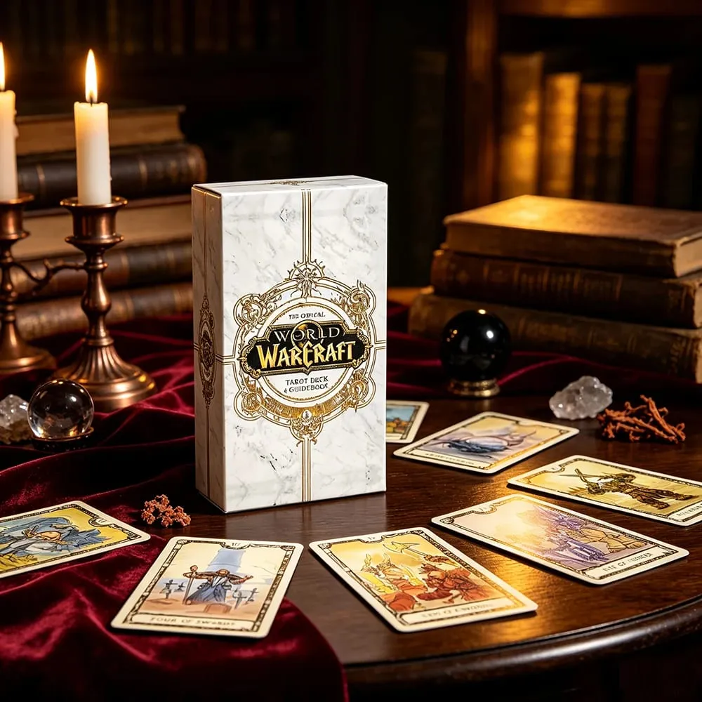 World of Warcraft Tarot Deck เกมคลาสสิกตัวละคร Tarot Deck เกมไพ่ทำนายโชคชะตาที่สมบูรณ์แบบสำหรับการชี้แนะทางจิตวิญญาณ — image 2