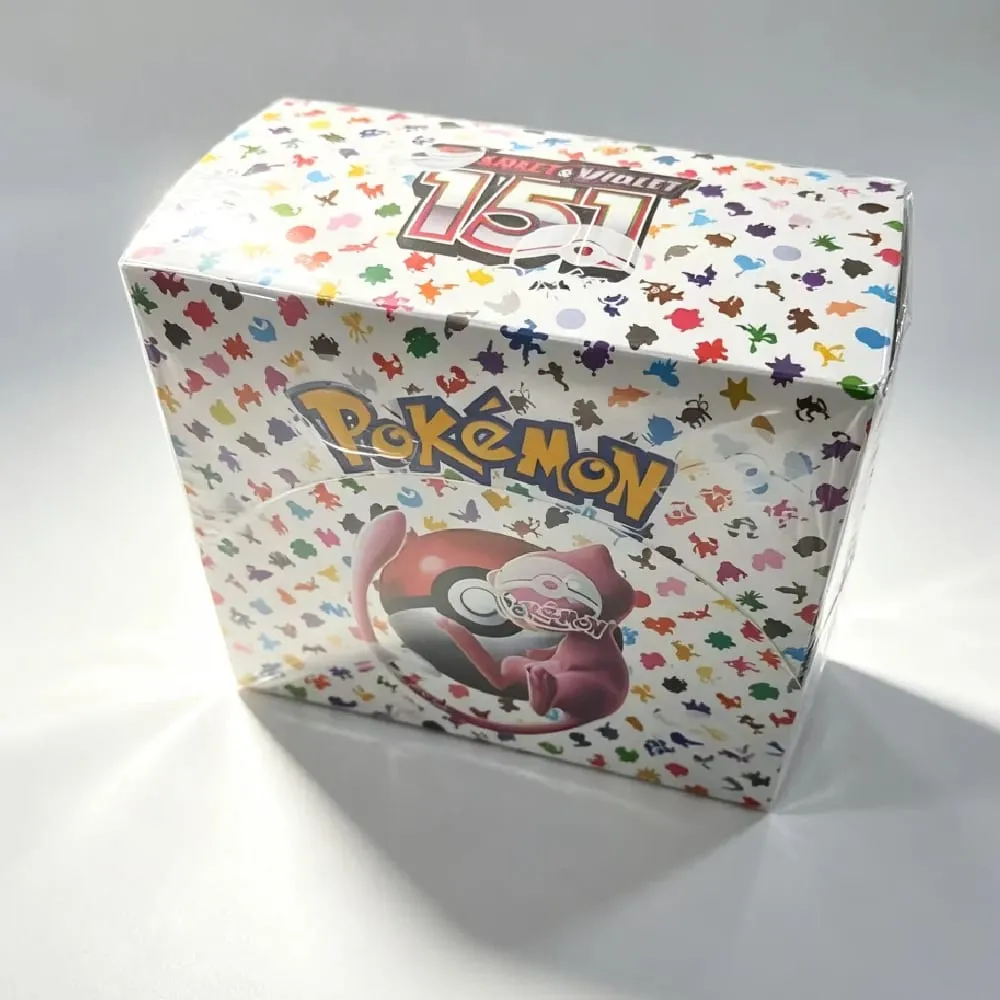 30/360 PCS Pokemon การ์ด Prismatic 151 Evolutions ภาษาอังกฤษ Booster Battle Pokémon การ์ดเกม Carte Trading Collection การ์ด — image 1