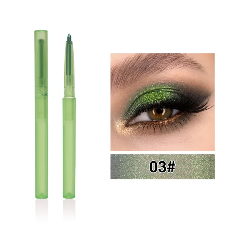 Shiny Chameleon Metallic Blue Eyeliner Gel Pen Ombretto Multicolor Eye Liner Perlescente Polarizzato Glitter Eye Pigment Cosmetico — image 19