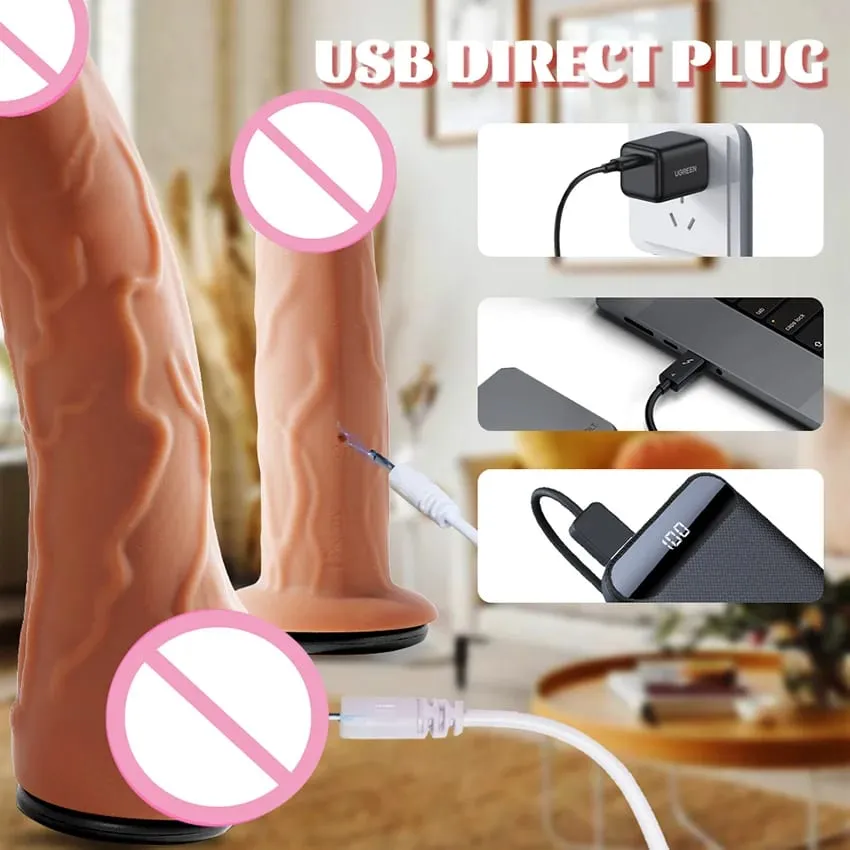 Consolador telescópico de doble cabeza con correa, vibrador, masajeador portátil realista, bragas artificiales para lesbianas, productos para adultos, juguete sexual — image 3
