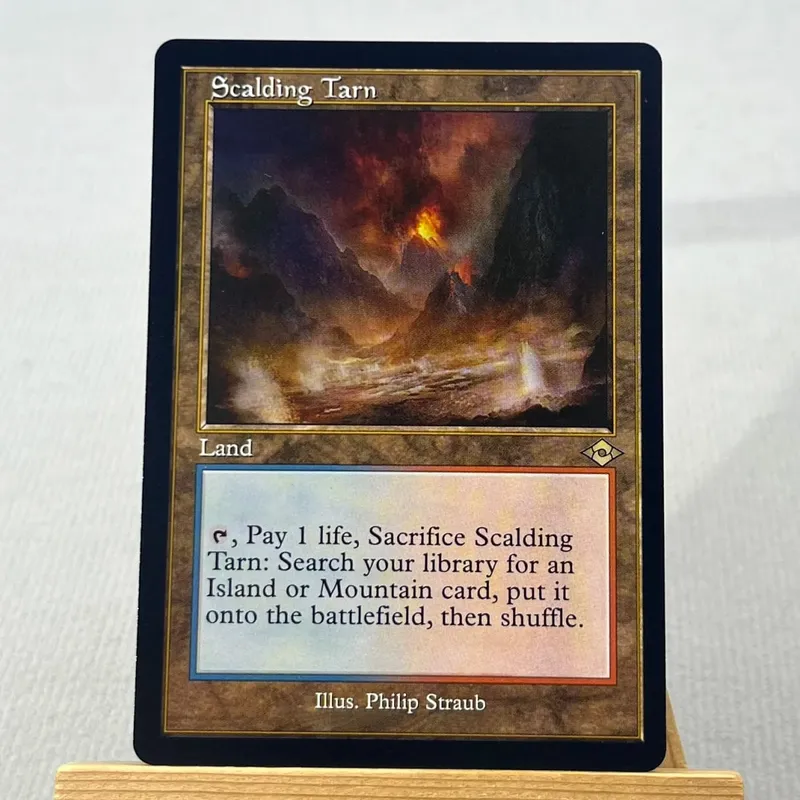 MH2 HOLO7-Ⅰ03 Kad Tcg Jerman Teras Hitam Ragavan Gesit Saga Urza Mengambil Tanah Mesa Gersang Tabung Cabal — image 10