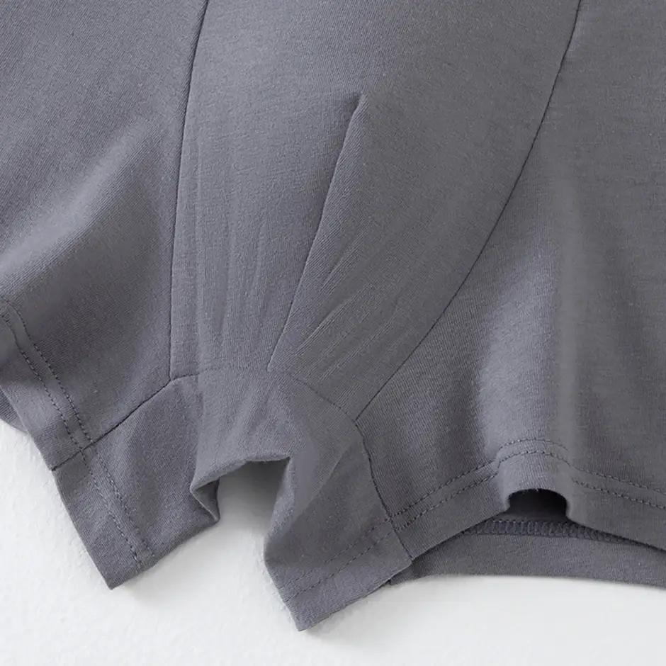 4 Piece Set Of Men's Cotton Comfortable Soft And Versatile Underwear Plus Size Casual Boxer Shorts Sports Cycling Base Shorts — image 7