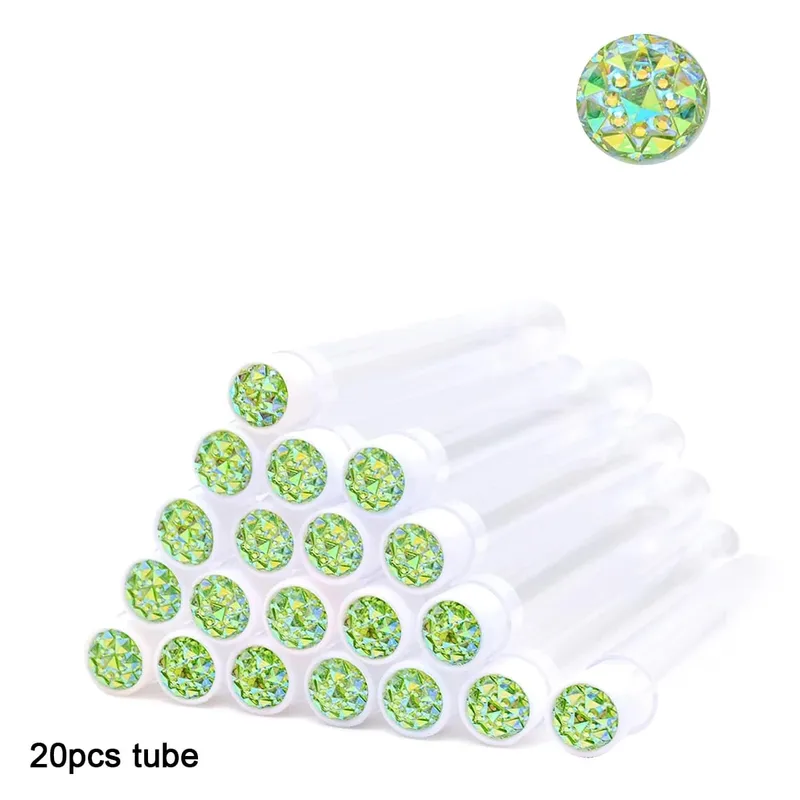 Tubes de brosse à cils avec baguettes de Mascara en cristal, peigne à sourcils, bobines, conteneur, applicateurs de brosse à cils, outils de maquillage, 20 pièces — image 25