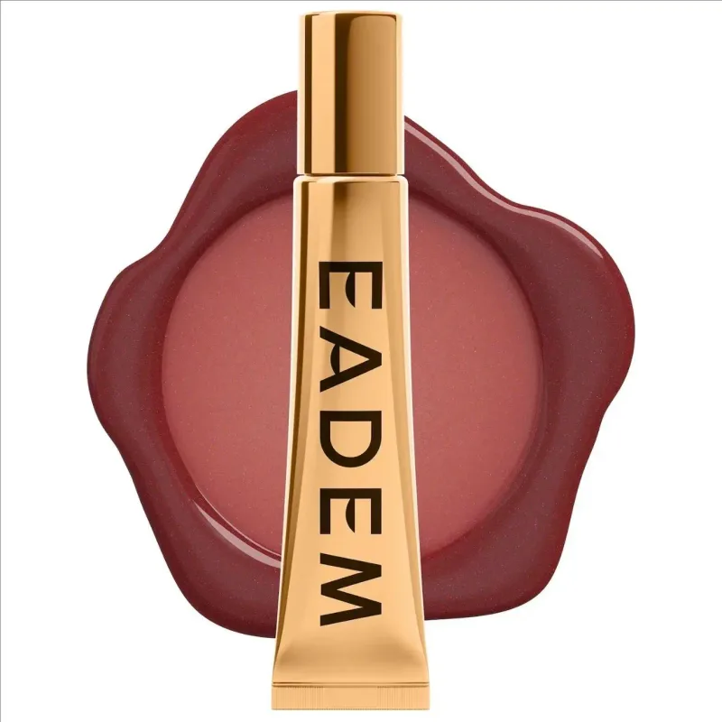 EADEM BARU Lip Gloss Pelembap Balm Bibir Gincu Pelembap Mencairkan Anti-Pengeringan Tahan Lama Berkhasiat Solek Penjagaan Harian Wanita — image 6