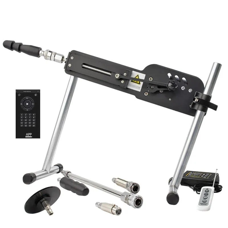 70W Automatic Telescopic SEX 3-9 ซม.ปรับจังหวะโลหะและDildoสิ่งที่แนบมาผู้ใหญ่ส่วนบุคคลสำหรับคู่ชายหญิง — image 33