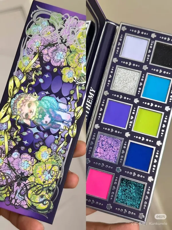 Anthemy 10 สีอายแชโดว์ Palette Matte Shimmer Chameleon กันน้ำยาวนาน Pearly Shiny โลหะ Eye Shadow Palette Make-up
