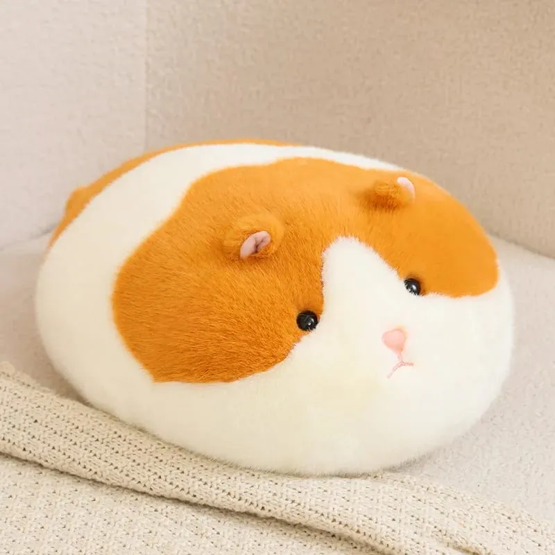 Oreiller en peluche Animal pelucheux de 40cm, Hamster, lapin, vache, cochon, décompression, coussin de canapé, accessoire de photographie, cadeau de vacances