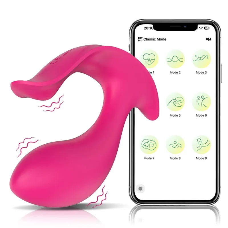 APP Control Dildo Vibrator לנשים וגינאלי לעורר ויברטור אלחוטי ללבוש תחתונים רוטטים לזוג צעצועי מין למבוגרים